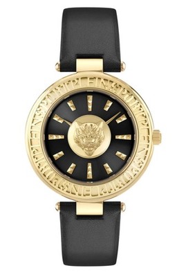 PHILIPP PLEIN SPORT OPIUM LEATHER STRAP WATCH 38mm NEW!!! Box&Papers