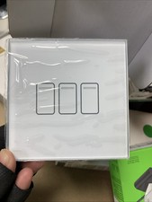 Retrotouch Crystal+ Touch WiFi Switch | 3 Gang Smart Light Switches | Multi Cont