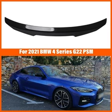 For 2021+ BMW G22 4 Series i4 G82 M4 GLOSSY BLACK MP STYLE Trunk Wing Spoiler