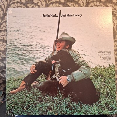 #ad FERLIN HUSKY quot;JUST PLAIN LONELYquot; VINYL LP USA 1972 NEAR MINT GBP 4.95