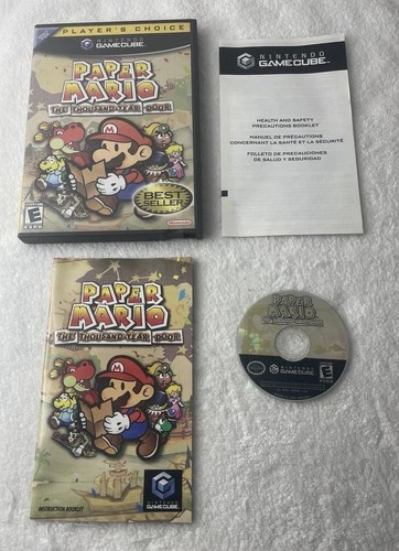 New ListingPaper Mario: The Thousand-Year Door (Nintendo, 2004) Complete- CIB- Tested