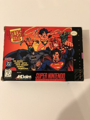 Acclaim Justice League Task Force Fighting Nintendo SNES KA NTSC-U/C Manual