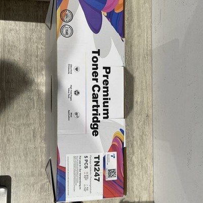 Onlyu TN247 kompatibel für Brother TN-243CMYK 4 Farben Tonerkartusche 5er Pack