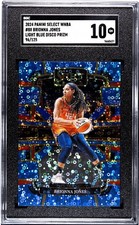 2024 Panini Sesect WNBA #88 Brionna Jones, Lt. Blue Disco Prizm, /125