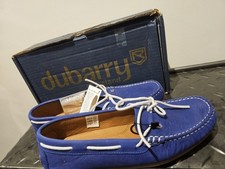 Dubarry Ladies Blue Deck Shoes. Size 41 UK 7. Brand New In Box Never Worn