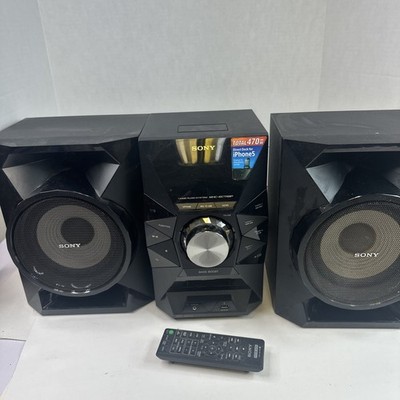 Sony MHC-EC719iP/Mini HIFI CD 120w Stereo MP3 iPhone System With Remote