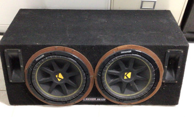 Old School Subwoofer Box Audiobahn AW1200Q 12-Inch Dual Ohm