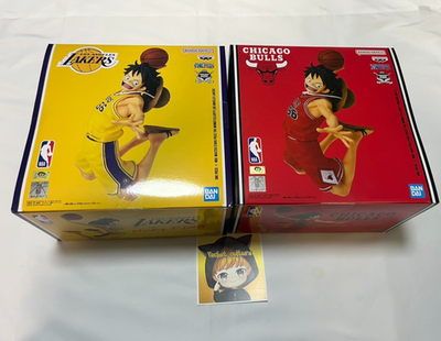 ONE PIECE NBA MSP ルフィ フィギュア BULLS LAKERS ONE PIECE × NBA MASTER STARS Monkey D. Luffy Lakers Chicago Bulls