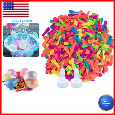 Hlonon 2000 Pack Water Balloons 5-6 Inches Multi-Color Biodegradable Latex 2