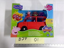 Peppa Pig Peppa's Big Family Car Vehicle Playset Hasbro Red Kids Toy 3+ New