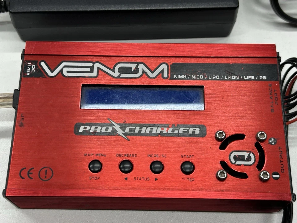 Venom Pro Charger, LI-ION, POLY,NIMH NICD Compatible, W/ Power Adapter - Image 2 of 4