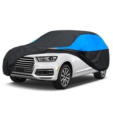 Waterproof Car Cover All Weather Snowproof Fit Suv Length Up to 180 Inch Blue