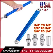 Impact Ready Offset Extension Wrench 1/2" 1/4" 3/8" Tight Spaces Extension Tool  