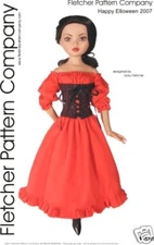 07 Halloween Convention Doll Clothes Sewing Pattern Ellowyne Wilde Tonner