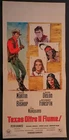 Locandina TEXAS OLTRE IL FIUME !1966 DEAN MARTIN, ALAIN DELON, JOEY BISHOP