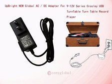 AC Adapter For Crosley USB TurnTable Turn Table Record Player CR6249A CR6249A-TA