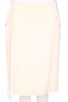 J.CREW Skirt Wool Decorative Buttons 6 6 = D 36 ivory - Bild 1 von 4