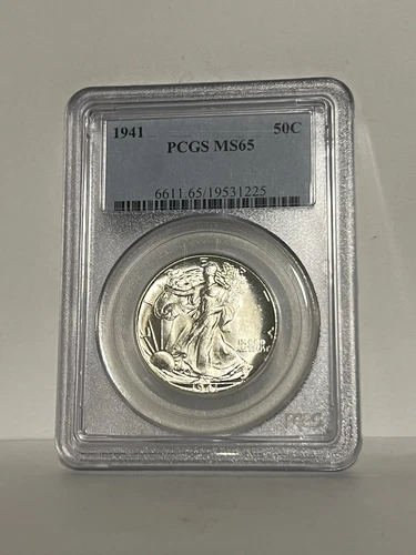 1941 Walking Liberty Half Dollar PCGS MS65