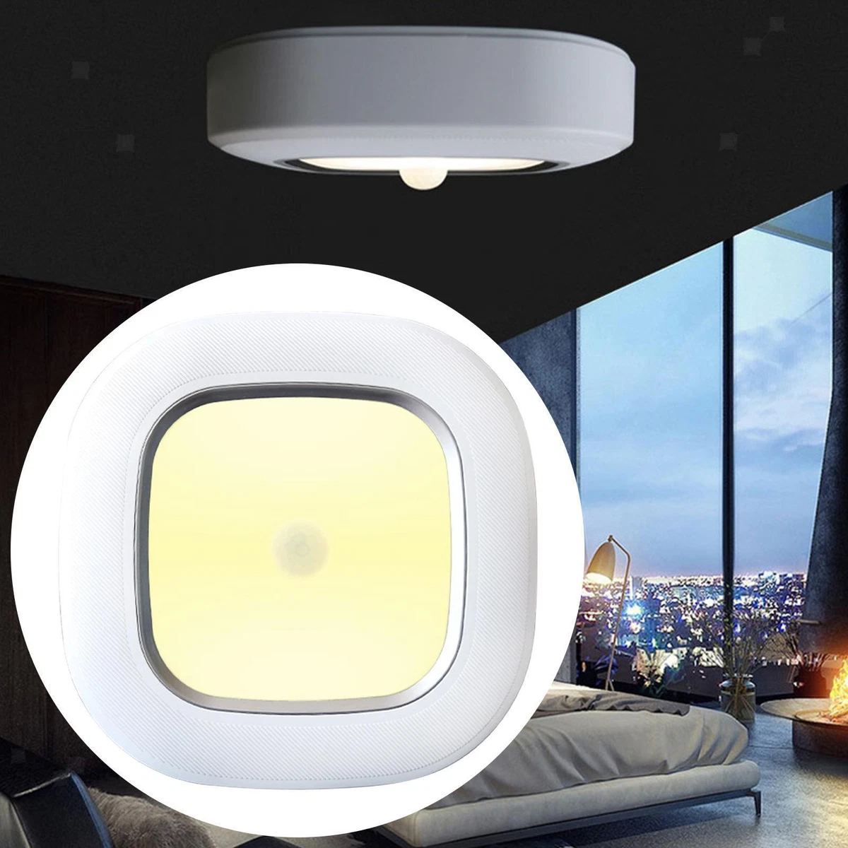 Square motion 2024 sensor light