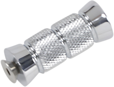 Accutronix Chrome Shifter Peg Knurled 2-1/4in for Harley-Davidson PT220-KGC1