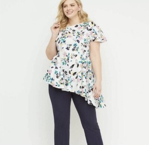 lane bryant peplum tops
