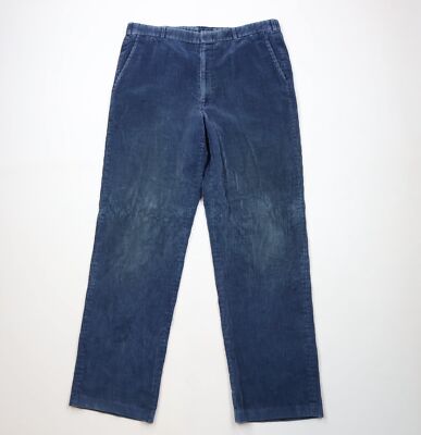 パンツ wide chino pants 90s Vintage 90s Lands End Mens 36x33 Faded Wide Leg Corduroy Chino