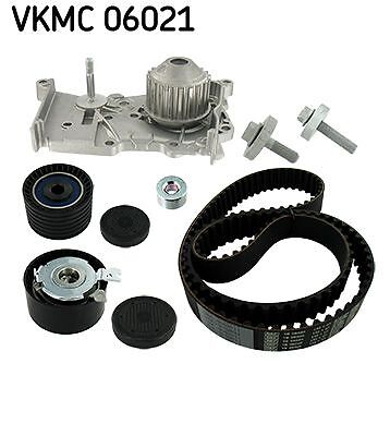 SKF Spannrollensatz Mit Wasserpumpe (Synchrontrieb) Renault VKMC06021-image