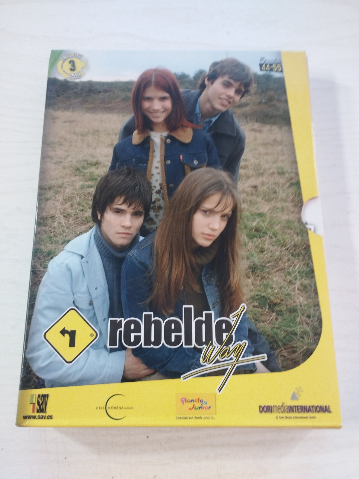 Rebelde Way The Series - Episodes 44-55 - 3 x DVD Spanish Region 2 Am