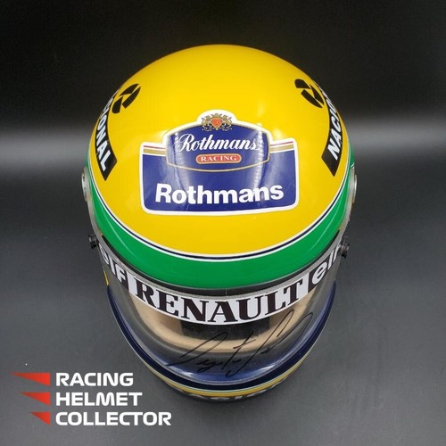 Ayrton Senna Signed Helmet '94 Tribute Autographed Visor Full Scale 1:1 AS-03005 - 第 8/21 張圖片