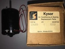 Kysor Motor Part No. 274239 12v Blower Motor AC & Heating Replacement Parts