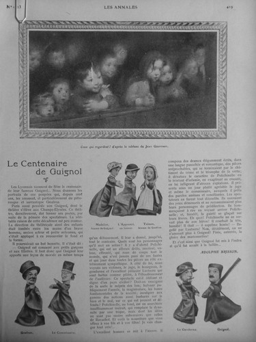 1882 1914 GUIGNOL 13 JOURNAUX ANCIENS - Imagen 6 de 13