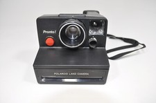 Vintage Polaroid Pronto Land Camera with Carry Strap Instant with Black Case