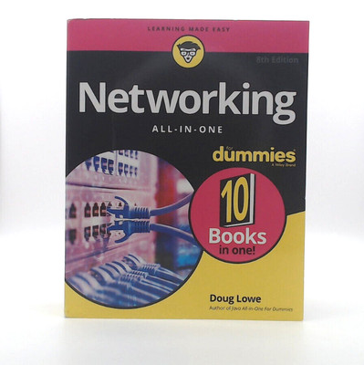 Networking All-In-One for Dummies by Doug Lowe (2021, Trade Paperback)