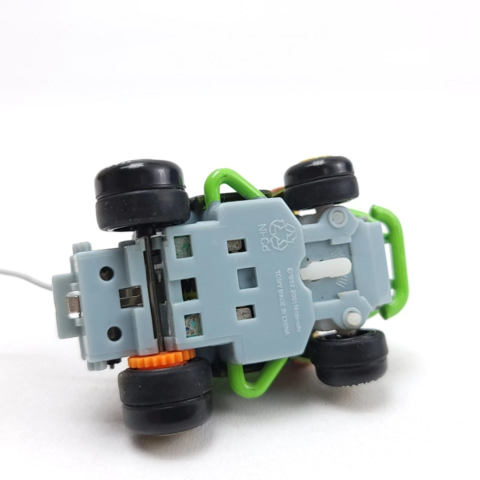 Tomy Bit Char-G Radio Control Car Super Mario Kart Yoshi UNTESTED Car Only - Image 4 of 4