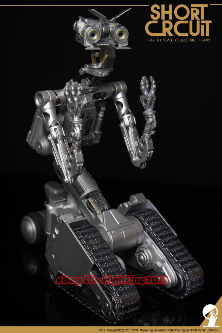 GYTOYS 1/12 Short Circuit Two Heads 6'' Model Color Version