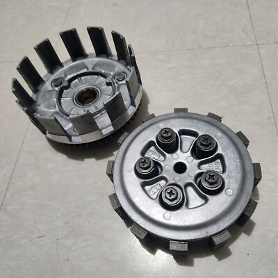 #ad 2001 2007 Yamaha YZ250F GENUINE OEM COMP CLUTCH BASKET BOSS PRESSURE PLATE $122.50