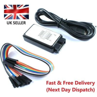 FAMSTORE LTD Logic Analyser 24MHz 8 Channel Input 20cm USB Analyzer Dupont