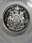 1963 Canada 50 Cents Silver Coin Proof Like Graded MS 65 by ANACS
