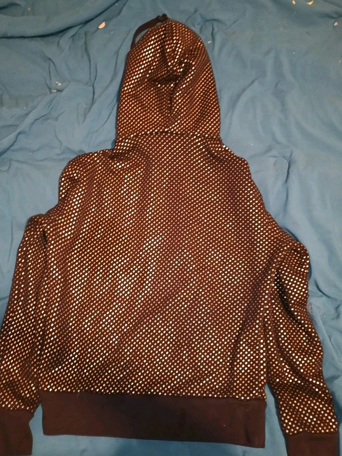 Gucci Felpa con Cappuccio Uomo Stampa Stella Oro PICCOLA