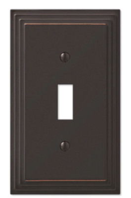 Amerelle Steps Aged Bronze Face Plates - New - Sealed