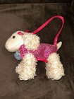 Cocker Spaniel Puppy Dog with Pink ￼sequins Coat Zipper Purse Plush Toy For Kids — photo 2
