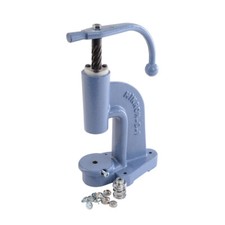 Professional Upholstery Button machine press with cutters, die set and buttons