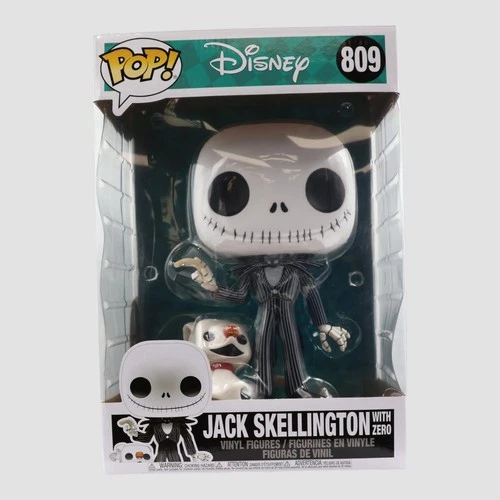 Funko Pop! Disney Jack Skellington With Zero #809 Vinyl Figure