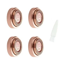 Pain-Free Waterproof Blade Hair Remover Cleaning Replacement Heads With Brush A