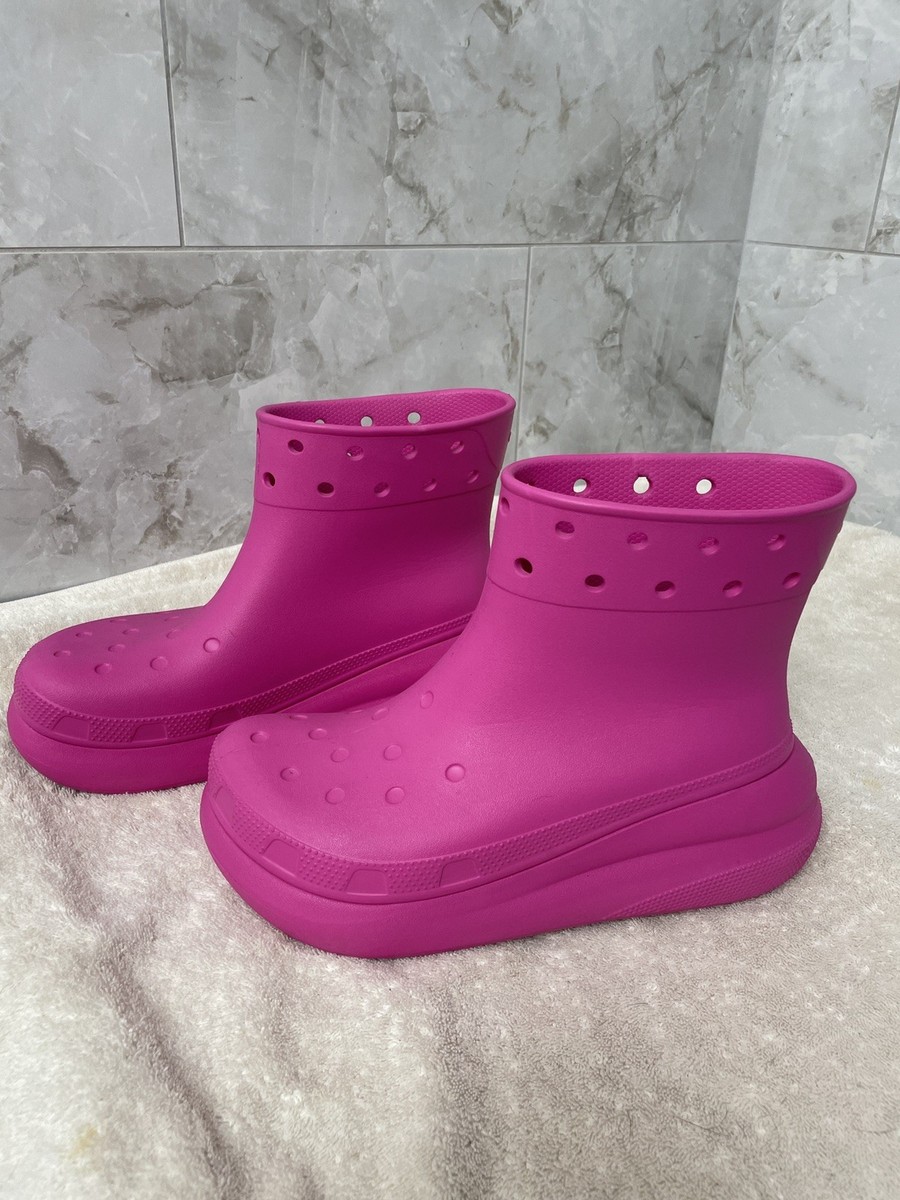 Crocs Crush Boot Unisex Size Women's 10 Classic Crush Rain