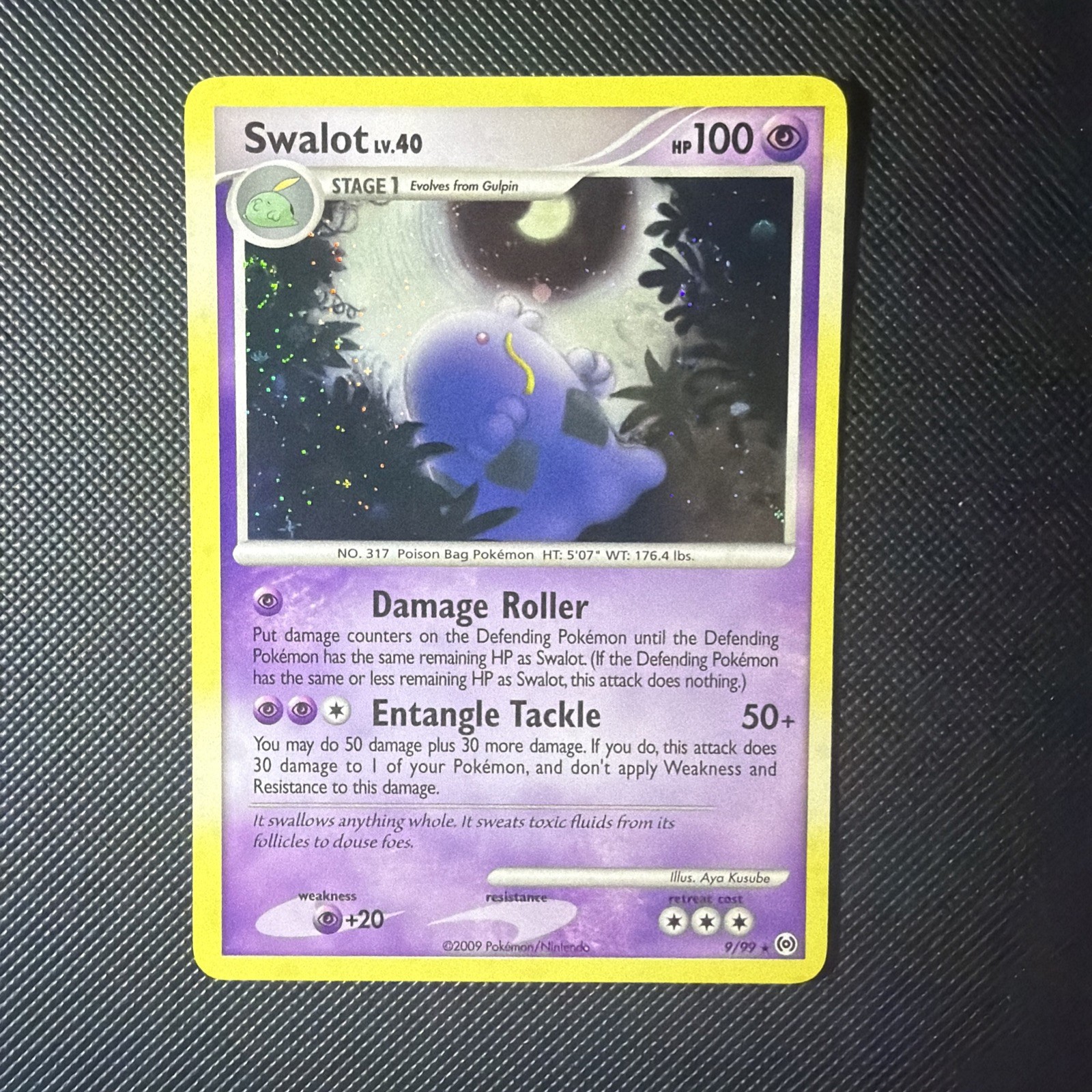 POKEMON ARCEUS SWALOT #9/99 HOLO RARE HOLO CARD