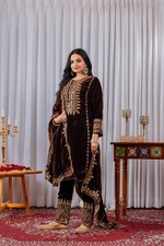 New Designer Pakistani Bollywood Dress Gown Indian Party Wear Salwar Kameez Suit