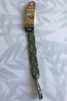 Chums Neopren Brillenhalter (Fish Camo Green)