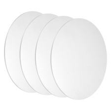 4 Pcs 6" Dia 0.04" Thick Aluminum Disc Round 5052 Aluminum Sheets