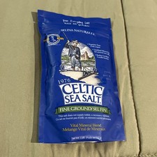 Celtic Sea Salt 728060105007 Fine Ground Resealable Bag - 8 Oz